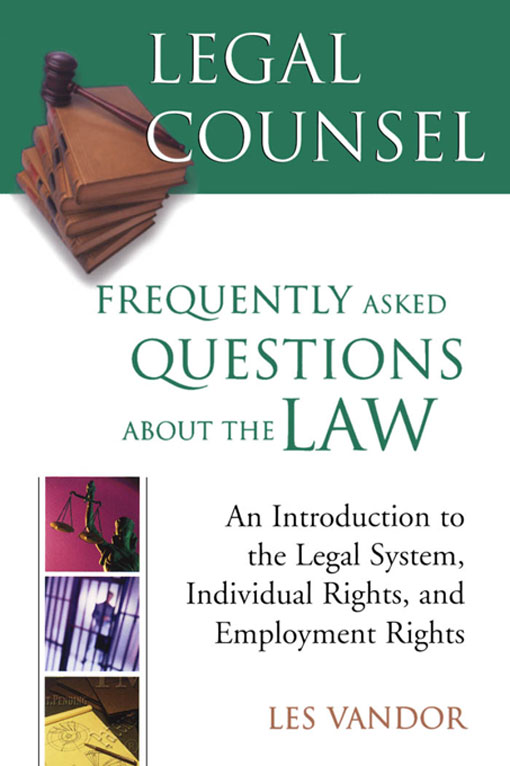 Title details for Legal Counsel by Les Vandor - Available